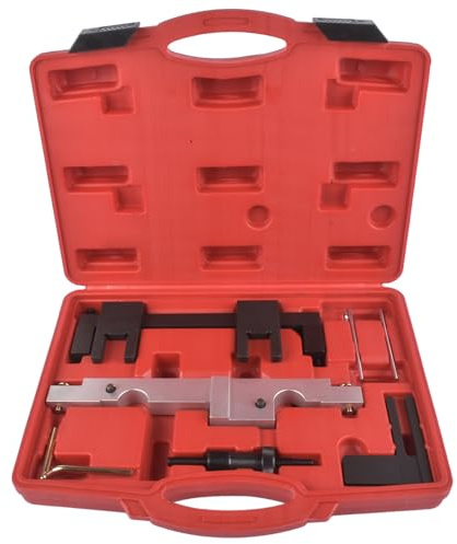 Bisenya Juego de Herramientas de Bloqueo de Cadena de distribución de Motor de Gasolina Compatible con N43 116i 118i 316i 318i 320i E81 E82 E87