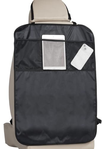 Generico Protezione Schienale Auto per Piedi dei Bambini - Protettore per Sedile Anti Graffi da Bambini | Veicolo Anticalci con Rete per Viaggi e Spostamenti