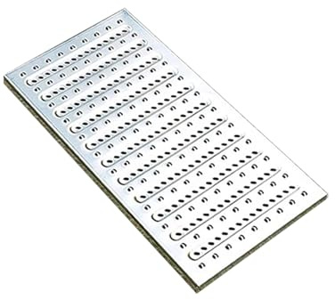 Rejilla De Drenaje De Acero Inoxidable 201 Para Exteriores Con Gránulos Antideslizantes Para Jardín, Patio, Pasarela, Garaje(22.8x13.7x0.98in)