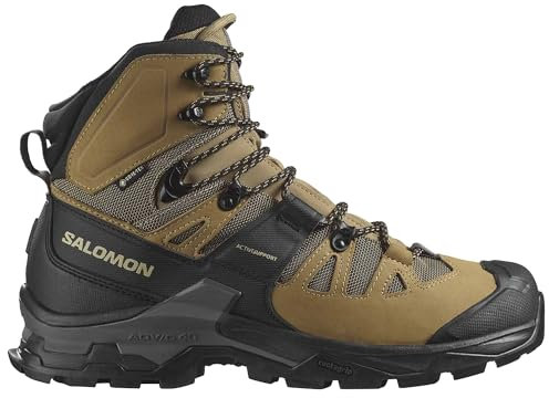 Salomon Herren Quest 4 GTX Wanderschuh, Kelp/Black/Castlerock, 42 EU