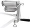 FOLLDALT Fleischklopfer Metall Fleischzerkleinerer Fleischzartmacher Maschine Fleisch Tenderizer Handkurbel Steaker Fleischzartmacherwürfel Haushalt Kleiner Tenderiser Tool Zum Zartmachen von Fleisch