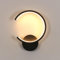 Pheashine Applique da Parete Interno LED, Lampada a Muro Moderna, Nero 3000K Luce Calda, Lampada da Parete Per Camera da Letto, Soggiorno, Corridoio