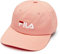 FILA Cap DAD Cap Strap Back LINEAR Logo 685034 Rosa A206 Quartz Pink, Size:OneSize
