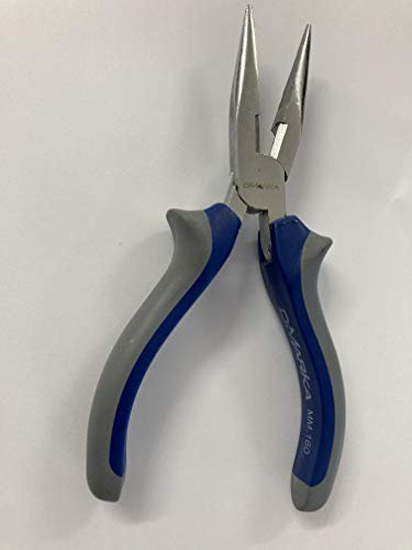 PINZA BECCHI 1/2 TONDI DRITTI 160 mm MANICI IN PVC PROFESSIONALE