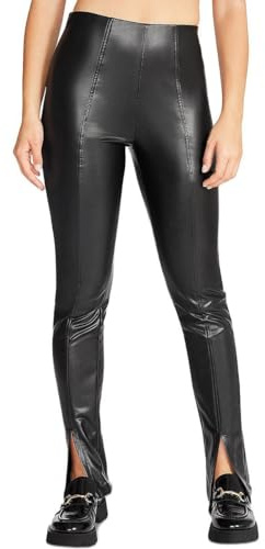 Steve Madden Apparel womens Anastasia Legging Pants, Black, Medium US