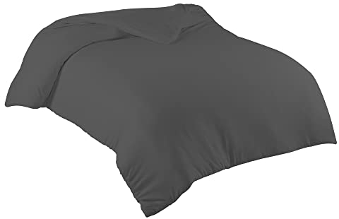 Livessa Bettbezug 135x200 cm mit Reißverschluss - Bettbezug 135x200 aus%100 Baumwolle Single-Jersey Stoff 140 g/m², Ultra weich und atmungsaktiv, Oeko-Tex Zertifiziert, 13 schöne Farben