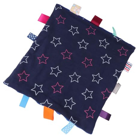 Toyvian 1 Pc Toalla Relajante Toallitas Recién Nacidas Toallita De Bebe Pañuelo Toalla Calmante Infantil Toalla Confort Bebe Toalla Calmante para Bebe Etiqueta Felpa Apaciguar Bebé