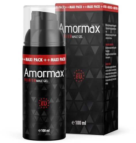 Amormax Premium Gel - Avec L-arginine & Aloe Vera - Pour l'homme actif - Contenu 100 ml - 1x