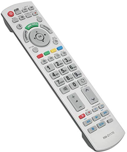 ALLIMITY RMD1170 Fernbedienung Ersatz für Panasonic Bravia Plasma TV TX-L32ETF52 TX-L37D25E TX-L42DT50B TX-L42DT50Y TX-L42ET50B TX-P42GTF32J TX-P55VT50T TX-P65STW50 TX-L47ET50Y TX-L47WT50B