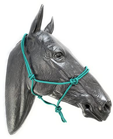 ARBO-INOX Knot Halter Simple Without Lead Rope Special Offer (COB Whole Blood, Green)