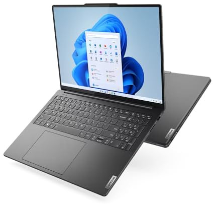 Lenovo Yoga Pro 9i Laptop | 16 3.2K Mini LED 165Hz Touch Display | Intel Core i7-13705H | 16GB RAM | 1TB SSD | NVIDIA GeForce RTX 4060 | Win11 Pro | QWERTZ | grau | 3 Jahre Premium Care