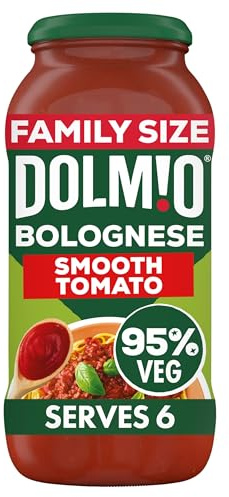 Dolmio Bolognese Smooth Tomato Pasta Sauce Jar Family Size 675g