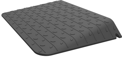 Vilnow Black Rubber Kerbside Ramp Rubber Wedge Ramp Wheelchair Ramp Door Threshold Ramp Door Threshold Ramp Car Ramp Door Threshold Ramp