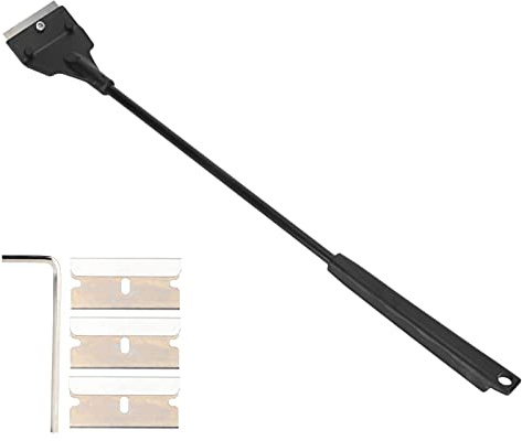 Raspador de Algas para Acuario con Largo, Seguro para Vidrio de Pecera, Hoja de Doble Propósito, Rascador de Algas para Pecera, Material Color Tamaño Cantidad (Raspador estándar)