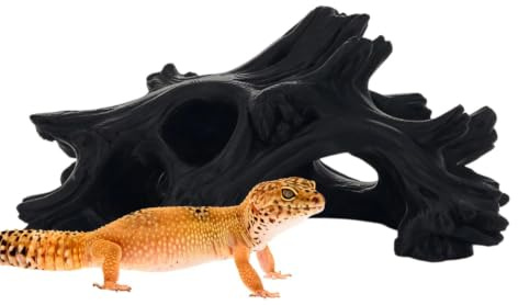 reptil gömställen trädstubbe realistisk klätterdekoration | Trädgård sköldpadda hus för terrarium utomhus trädgård ökengrottor hem sovrum zoo utsiktsrum spindlar