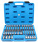 CCLIFE Set de Douille Allen,30 Pièces Embout Allen Coffret Douille 6 Pans Longue H5-H19 avec codage en Acier Chrome Vanadium