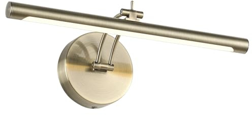 7Degobii Dimbar bild ljus hård trådbunden 15,7 tum justerbar svängarm antik brons bildramslampor LED-display lampa för konstverk 7 W 3 000 K
