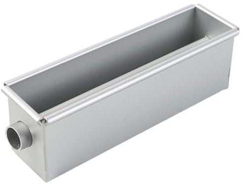 CENMOO Kastenformen zum Brotbacken, Toastbox Kuchenform aus Aluminiumlegierung, Lange Brotbackform mit abnehmbarem Rohr für Bananen, Käsekuchen, Sandwiches, Brot und Hackbraten, IHIP35UQ8DRKU8I85
