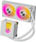 upHere E240TC AIO Wasserkühlung 240mm,ARGB-Lüfter(600-1800 RPM),Wasserkühlung PC,Effizienter CPU-Wasserkühler mit magnetischer Abdeckung,Flexibles Design,Kompatibel mit Intel 1851 1700 & AMD AM5 AM4
