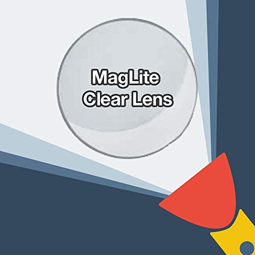 MagLite Ersatzglas Linse für C/D Zellen und Wiederaufladbare Mag Charger Taschenlampen