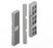 DOJA BARCELONA | 8mm Plastic Wedges | Pack 100 | Glazing Blocks, Spacer Plates, Leveling Blocks