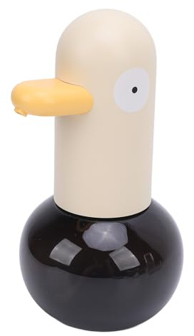 Dispenser Automatico di Sapone Schiumogeno, Design Simpatico Cartone Animato di Anatra, Dispenser di Sapone in Schiuma Senza, Dispenser Automatico di Sapone per le Mani da (Tipo