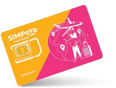 SIMPoYo 5G/4G High-Speed Data SIM Card |Free 10GB USA 30-Day Data
