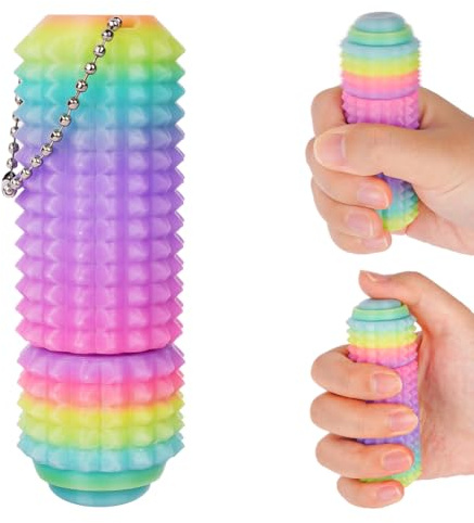 Ainiv Pain Fidget, Pain Stim Fidget Giocattolo per Adulti & Adolescenti, Giochi Sensoriali con Punte, Fidget Toys Con Punta Grippie Stim, Antistress Adulti (1 pezzi)