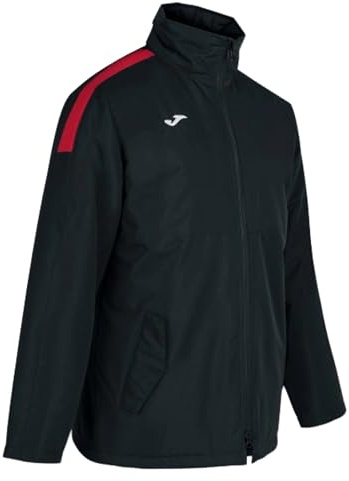Joma M Giacca trivor, Nero Rosso, M Unisex-Adulto