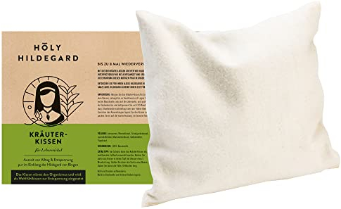 BitterKraft! Holy Hildegard Leberkissen – Kräuterkissen mit Hildegard-Kräutern zur Leberpflege – vegan & ohne Zusatzstoffe – Made in Germany
