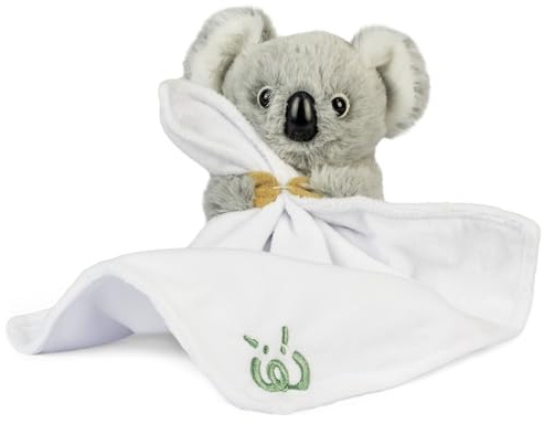 Living Nature Bébé Koala en Peluche | Inclut Une Couverture | Animal de la Jungle Doux et Moelleux | Jouet en Peluche pour Nouveau-nés et Bébés | Naturli Écologique