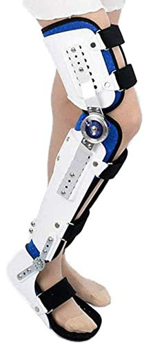 Soporte De órtesis De Rodilla Estabilizador De Articulación, Soporte De Rodilla con Bisagras Fractura De Protección Fija Férula Protector 1