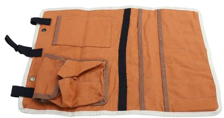 Bonbela Organizador de Almacenamiento Colgante para Acampar, Bolsa que Ahorra Espacio con Múltiples Bolsillos para Tienda de Campaña con Dosel, Ideal para Viajes, Camping