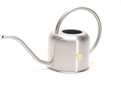 KW  Talonsthal Luxury Stainless Steel Watering Can for Indoor plants Houseplants and Flowers (1.2 Ltr /2 Pint)