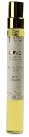 Rose Absolute Organic Perfume 10ml – Luxury 100% Natural Vegan Fragrance | Cruelty-Free | Hand blended in East Sussex | Organic Rose Scent in a Beautiful Gift Box