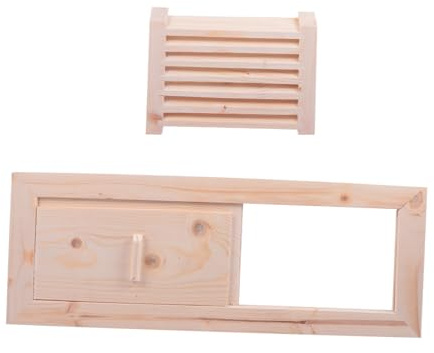 HONITANO Ventilazione Per Sauna in Legno Di Filtri Di Copertura Per Griglia Di Scarico Quadrata Accessori Di Ricambio Per Uscita D'aria Del Soffitto Del Bagno Balcone