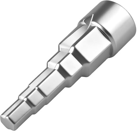 Aivane 1/2 Universell 5-stegsnyckel för radiatorer och rör, stegnyckel för hydrauliska system 1-1/4, 3/4, 3/8 för demontering av uppvärmningsventiler i flera storlekar