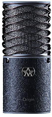 Aston Microphones ORIGIN BLACK BUNDLE High-Performance Large Diaphragm Cardioid Condenser Microphone — Includes SWIFTSHIELD Pop Filter/Shock Mount