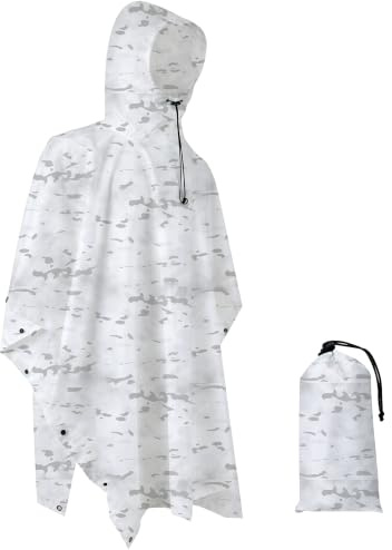 Fousam Poncho camouflage militaire Multicam de chasse tactique militaire imperméable