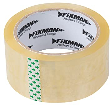 FIXMAN Packing Tape 48mm x 66m Clear (963618)