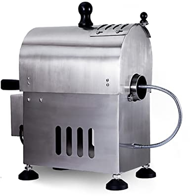 NATWEE Kaffeeröster Maschine Elektrische Kaffeebohnen Röstmaschine 304 Edelstahl Haushalt Gas Kaffee Backen für Kaffee, Kastanien, Erdnüsse, Getreide, Backen It's so Kind of You