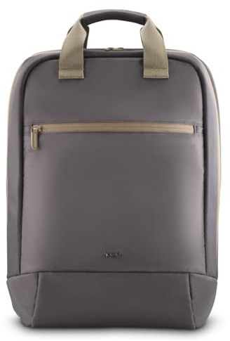 Hama Rucksack für Laptop (Laptopfach gepolstert für Laptops bis 16,2“, Laptoprucksack mit Vordertasche und Innenfach, ultraleichter Daypack, wasserfest) anthrazit