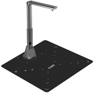 Scanner de documents, appareil photo de documents pour enseignants, format A3, scanner de livre de taille de numérisation, 10 méga-pixels, scanner de documents avec lumières LED portable