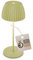 BRILONER - Riffle Mini LED Tischlampe kabellos IP44 mit Lichtkante, Touchdimmer, Akku tauschbar, Nachttischlampe, Leselampe, LED Lampe, Akku Lampe, German Design Award Winner 2025, 8,5x20 cm, Grün