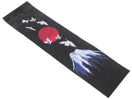 GANAZONO Skateboard Grip Tape Sheet Étanche Antidérapant pour Longboard Décoratif Autocollant