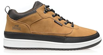 Sneakers Uomo Scarpe Sportive Alte in Sintetico, Design Urbano con Suola PVC Antiscivolo, Fodera Traspirante Impermeabile Realizzate per Lonsdale