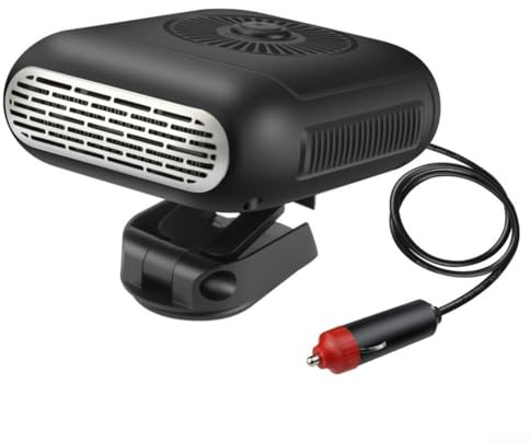 Calentador De Coche, Calentador Portátil para Coche Y Camión con Ventilador De Calentamiento Rápido, Función De Calefacción Y Refrigeración 2 En 1, Ventilador Calefactor para Parabrisas De Coche