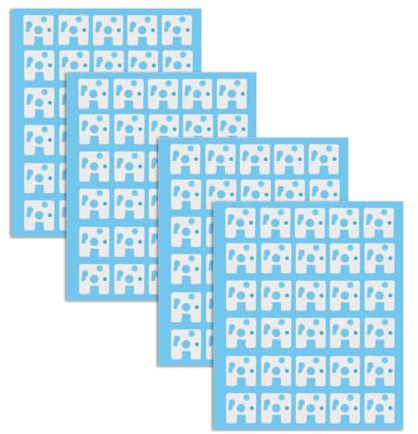 Dcaknri 120 Pièces Claviers Mécaniques Commutateurs Autocollant Amortisseur De Bruit Mousse Réduction du Son Film D'isolation pour Stabilisateurs Keyboards Sticker