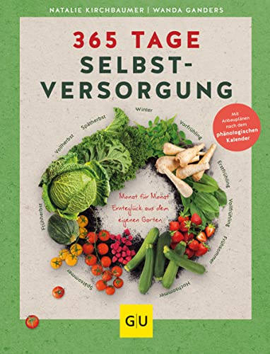 365 Tage Selbstversorgung: Monat für Monat Ernteglück aus dem eigenen Garten. Mit Anbauplänen nach dem phänologischen Kalender (GU Selbstversorgung)
