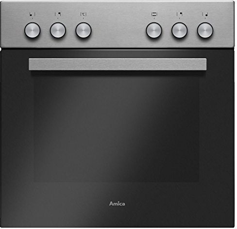 Amica Einbauherd Set 60 cm 62 L Glaskeramik Edelstahl EHC 933 041 E